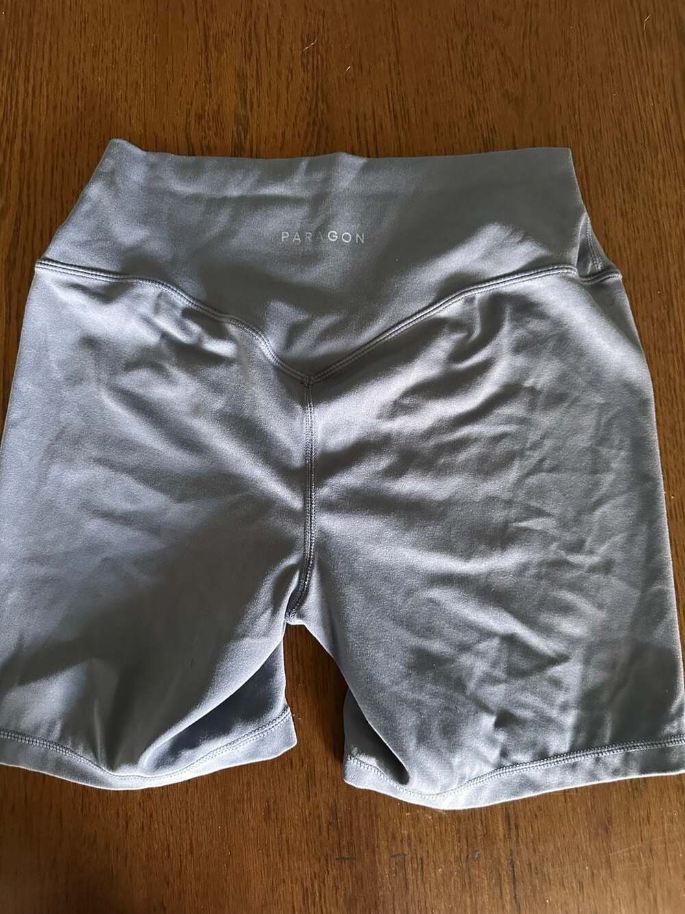 Paragon Reluna Bike Shorts Size L Blue Athletic Gym